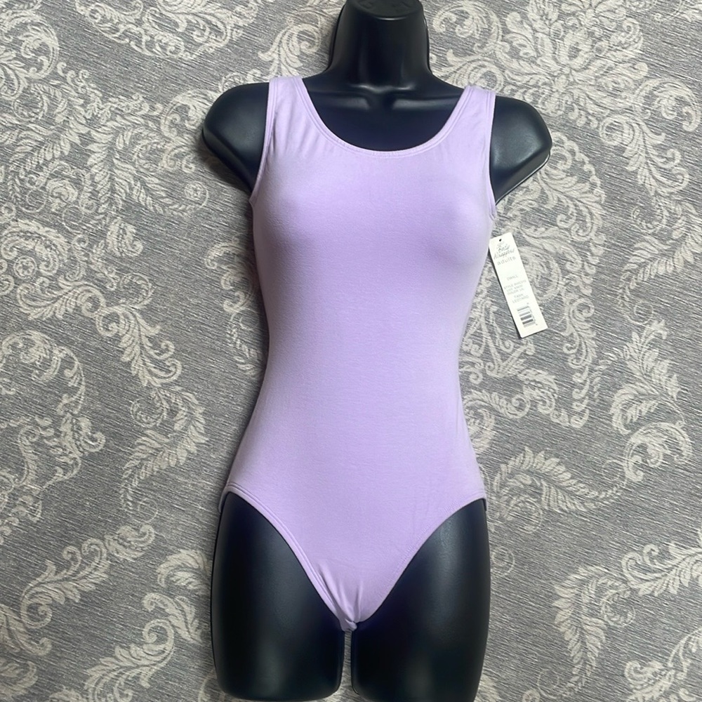 Child - Body Wrapper’s Cotton Camisole Ballet Cut Leotard #BWC115 - Lilac